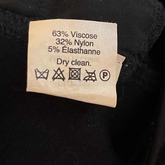 J. Crew Gigi pant size 4 black stretch dress leggings with front zipper - Picture 5 of 5